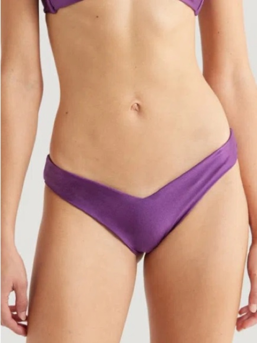 Kulani Kinis Purple V-Front Bikini Bottom